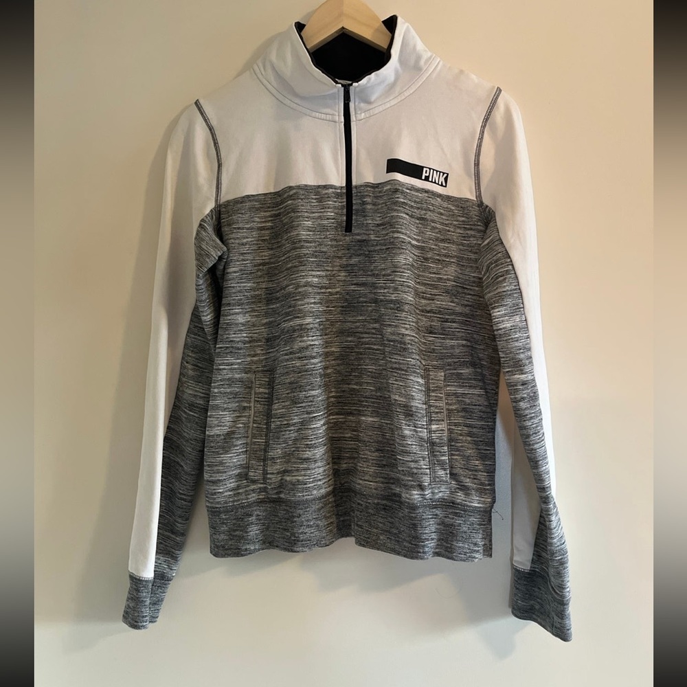 PINK quarter zip up